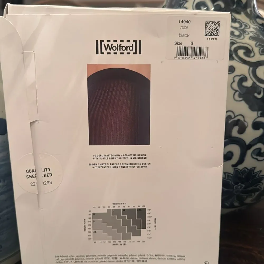 NWT Wolford Geometric Tights